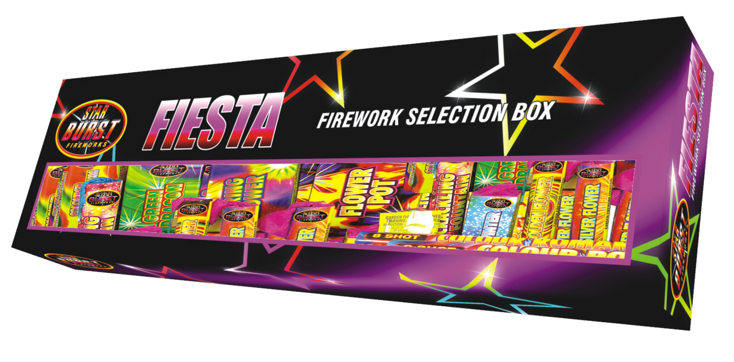 Fiesta Selection Box – 15 Fireworks