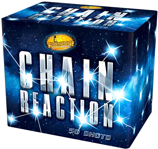 Chain Reaction 50 Shots Fireworks Barrages