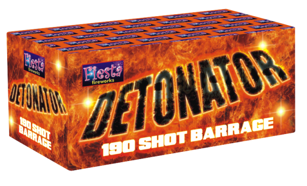 Barrages Fireworks Detonator 190 Shot