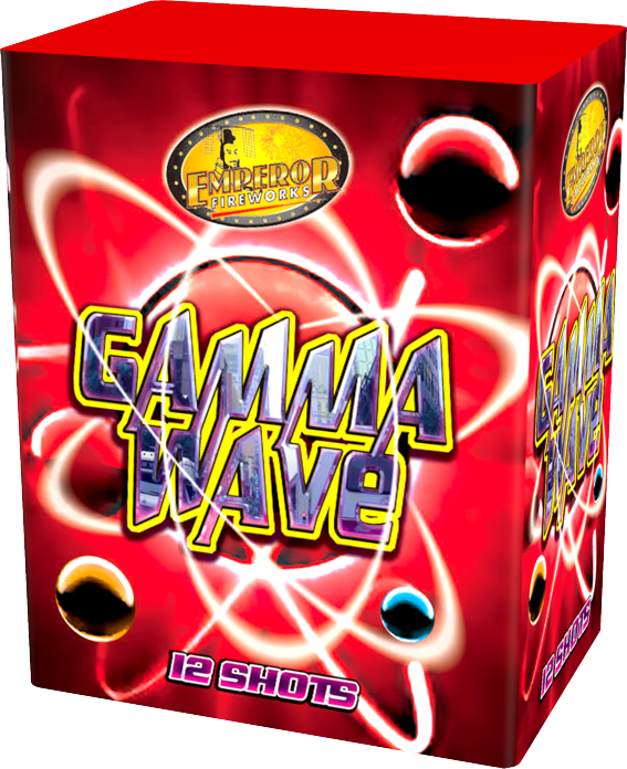 Gamma Wave 12 Shot Fireworks
