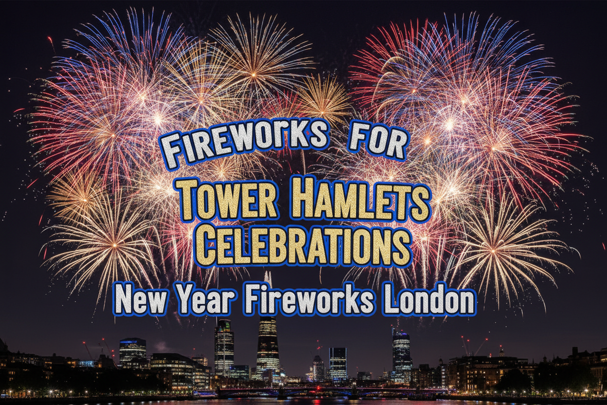 Fireworks for Tower Hamlets | New Year Fireworks London – Fireworks ...