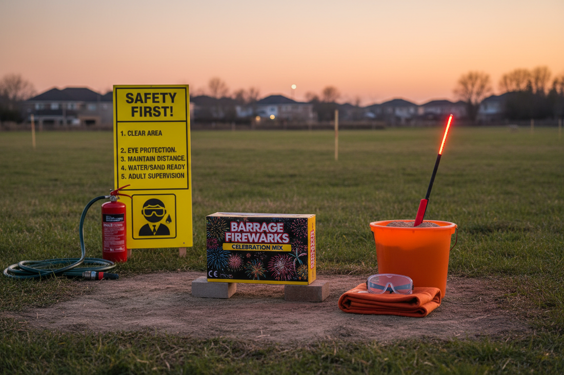 Barrage Fireworks safety measure