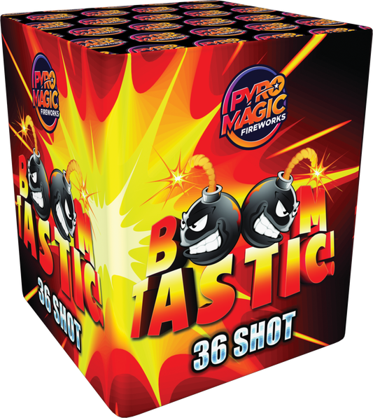Boom Tastic 36 Shot Barrage