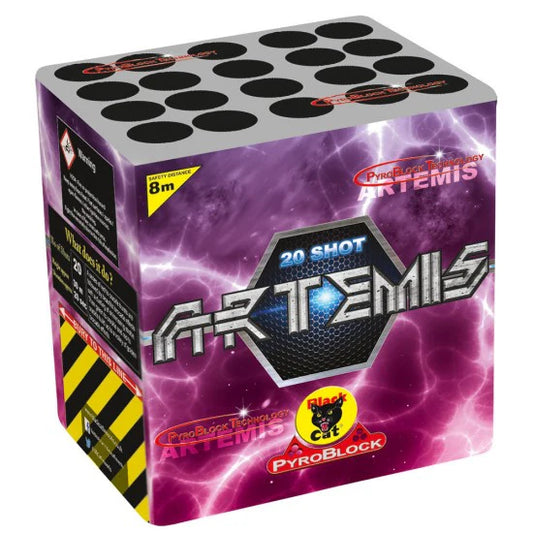 Artemis Cake Fireworks 20 Shots
