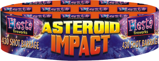 Barrages Fireworks Asteroid Impact 430 Shot