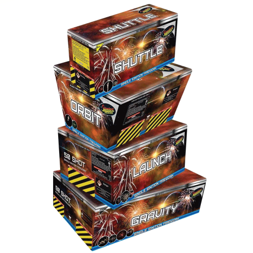 Battle Star Fireworks Quad Pack Of 4
