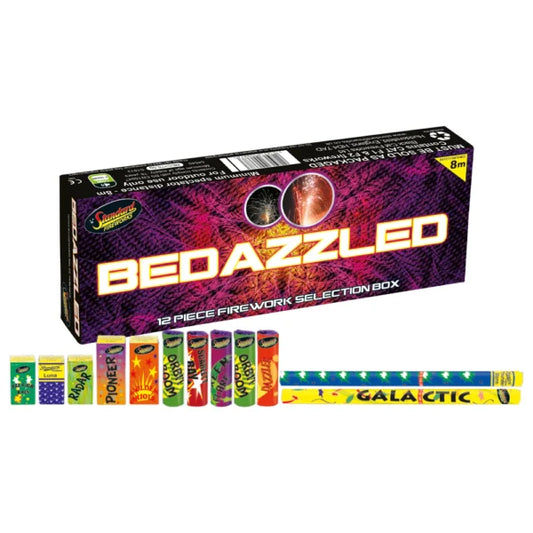 Bedazzled Selection Box 12 Pieces Fireworks