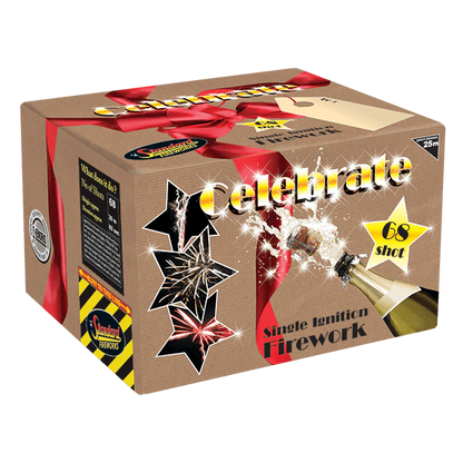 Celebrate Single Ignition Firework – 68 Shots