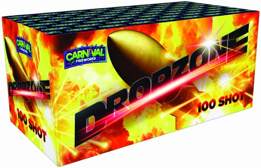 Dropzone Barrages Fireworks 100 Shot