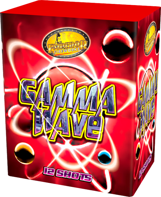 Gamma Wave 12 Shot Fireworks