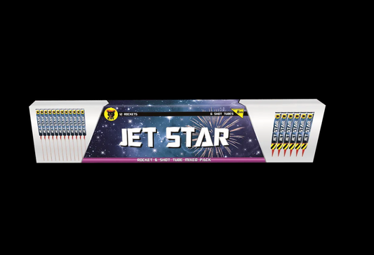 Jet Star Rockets & Shot Tubes  by Black Cat Fireworks