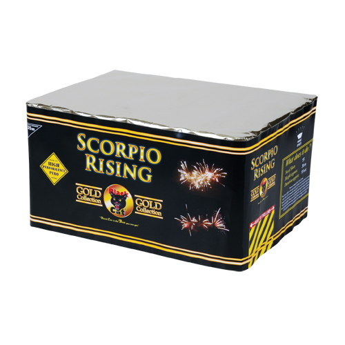 Scorpio Rising Fireworks by Black Cat