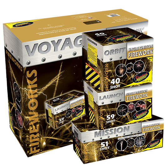 Voyager Triple Firework Kit