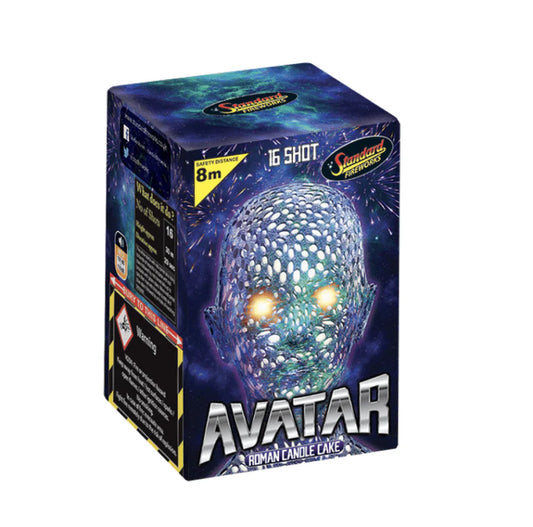 Avatar Barrage Fireworks - 16 Shot