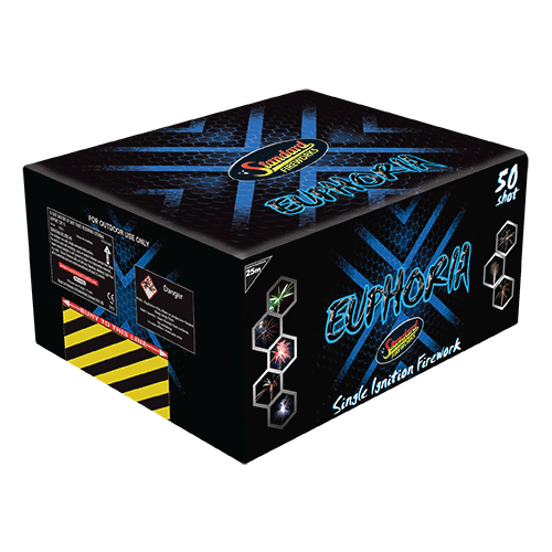 Euphoria Barrage 50 Shot by Standard Fireworks