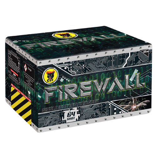 Firewall Firework 64 Shot Single Ignition Barrage