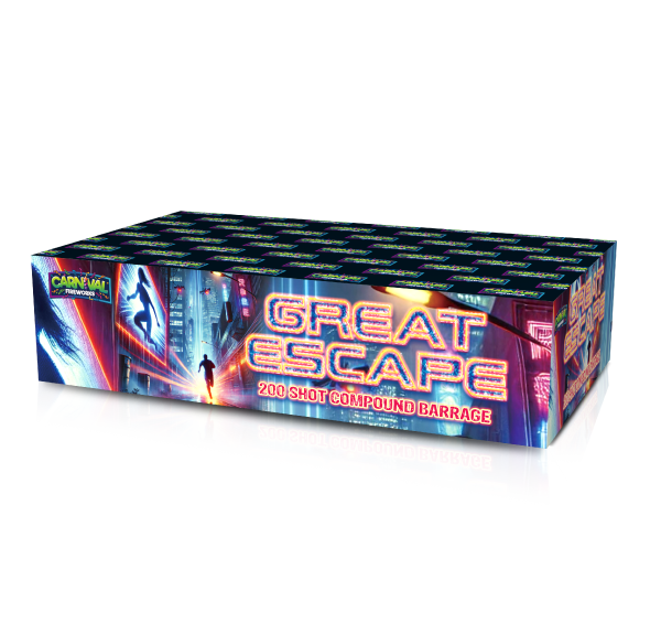 Great Escape Compound Barrage – 200 Shots