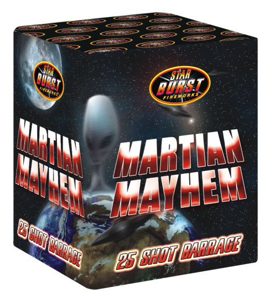 Martian Mayhem 25 Shot