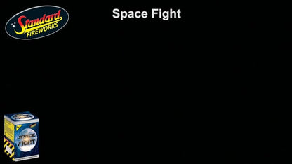 Space Fight Cake Fireworks by Standard