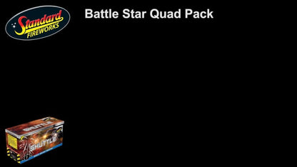 Battle Star Fireworks Quad Pack Of 4