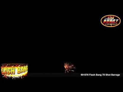 Firework Barrages Flash Bang 78 Shot