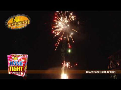 Hang Tight 30 Shots Fireworks Barrages