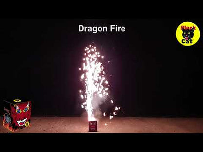 Dragon Fire Fountain by Black Cat Fireworks