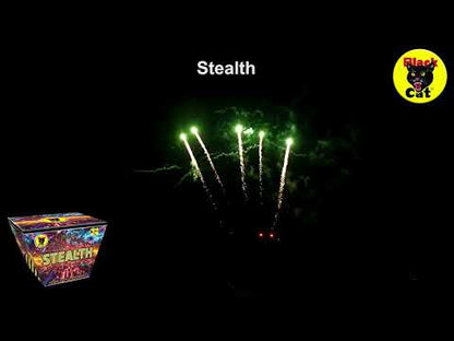 Stealth 27 Shot Cake by Black Cat Fireworks