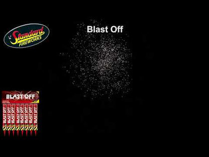Blast Off (8PK) of Shot Tube by Standard Fireworks