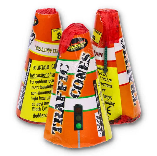 Traffic Cone Fountains